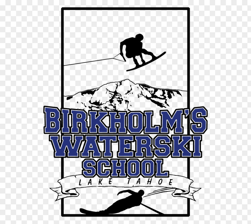 Skiing Birkholm's Water Ski Wakeboard School In Lake Tahoe Sport PNG