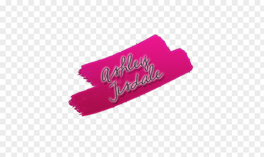 Ashley Tisdale Pink M Font PNG