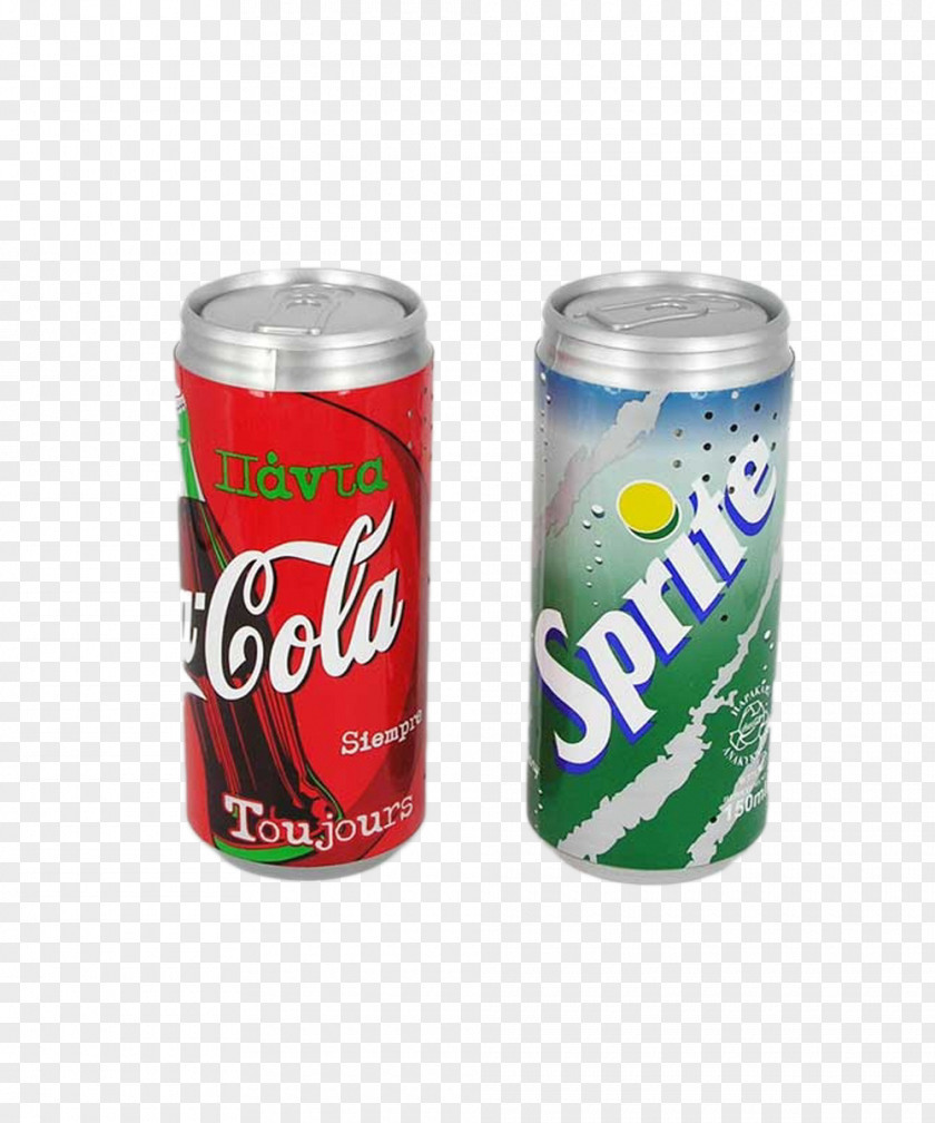 Coca Fizzy Drinks Sprite Zero Coca-Cola Aluminum Can PNG