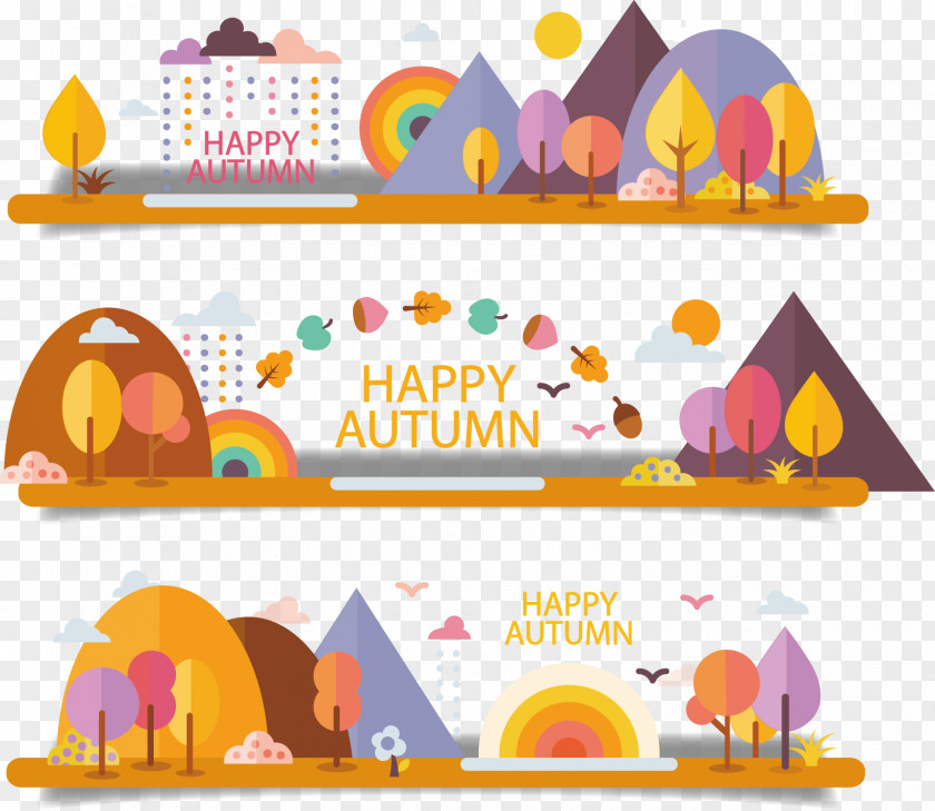 Golden Autumn Mid-Autumn Festival Season Clip Art PNG