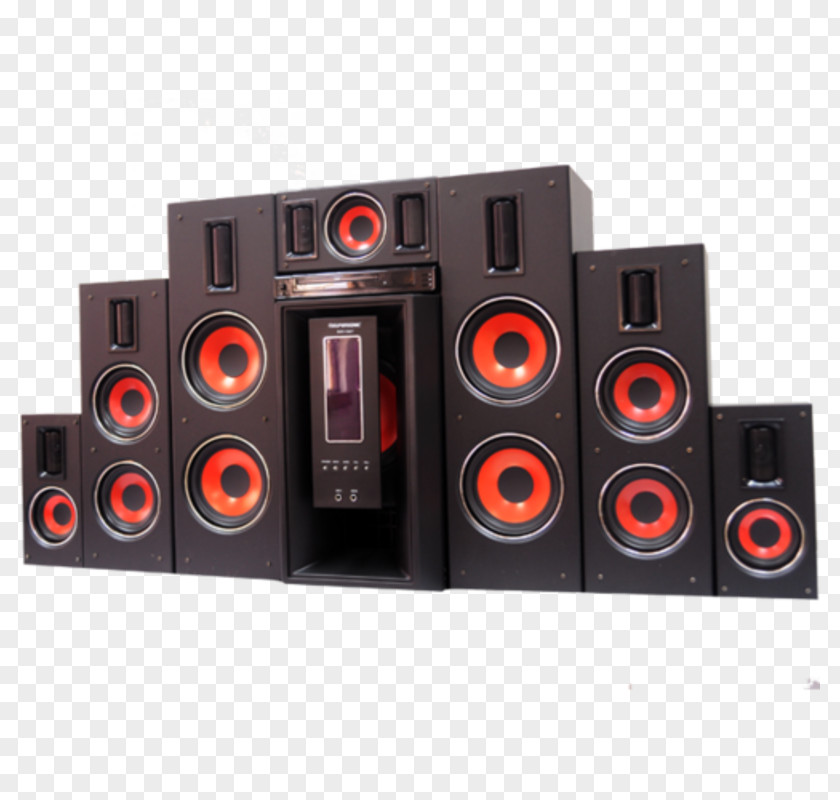 Home Theater System Computer Speakers Subwoofer Sound Box PNG