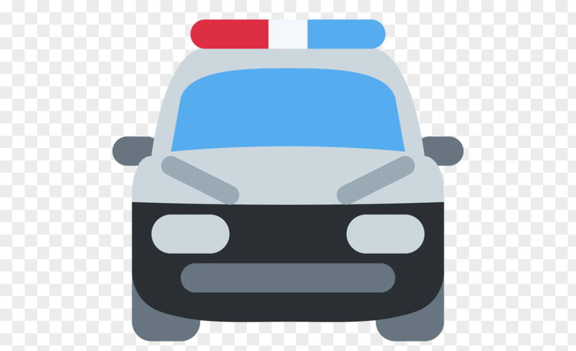 Police Officer Emoji Car PNG