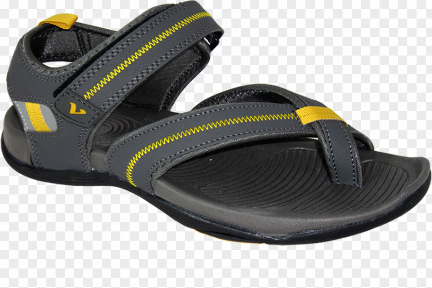 Sandal Slide Yellow Shoe PNG