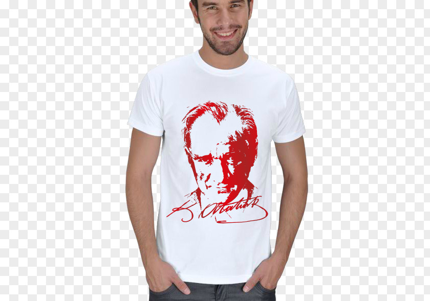 T-shirt Mustafa Kemal Atatürk Crew Neck Collar Clothing Accessories PNG
