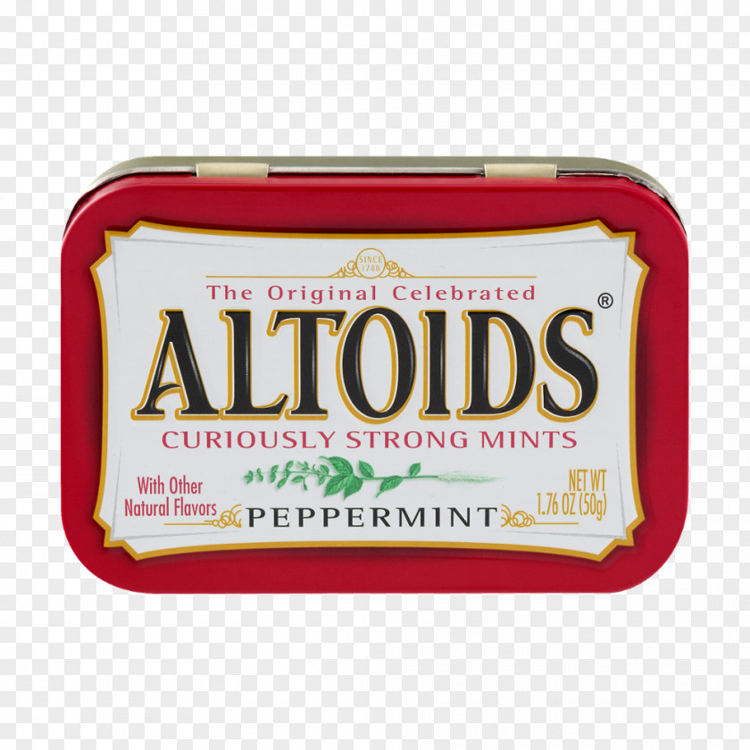 Candied Cherries Tin Altoids Peppermint Brand Product PNG