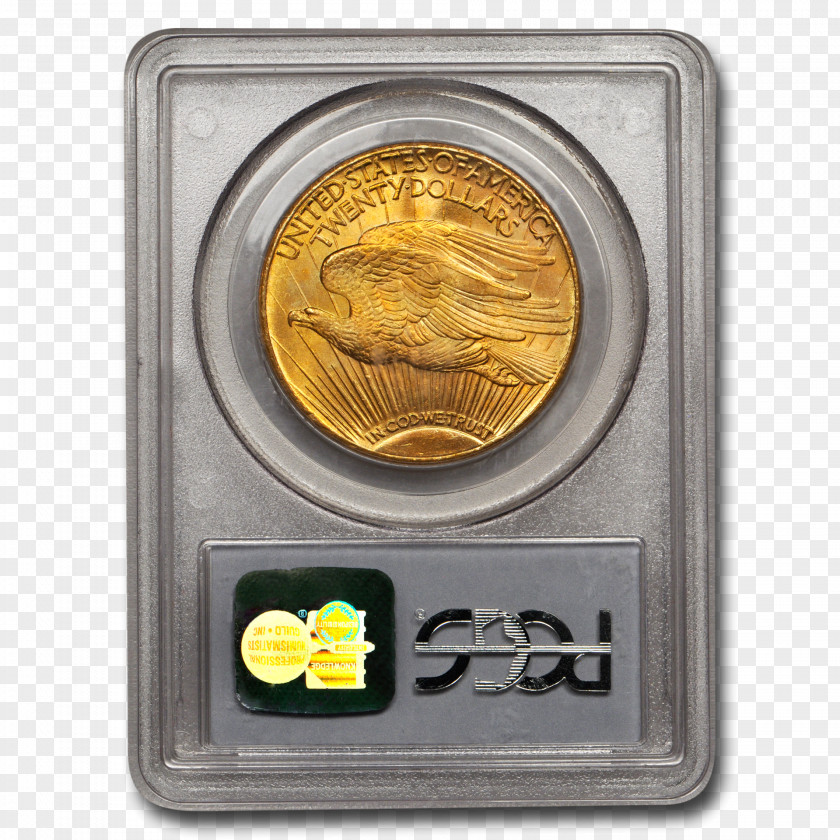 Gold Coin Saint-Gaudens Double Eagle PNG
