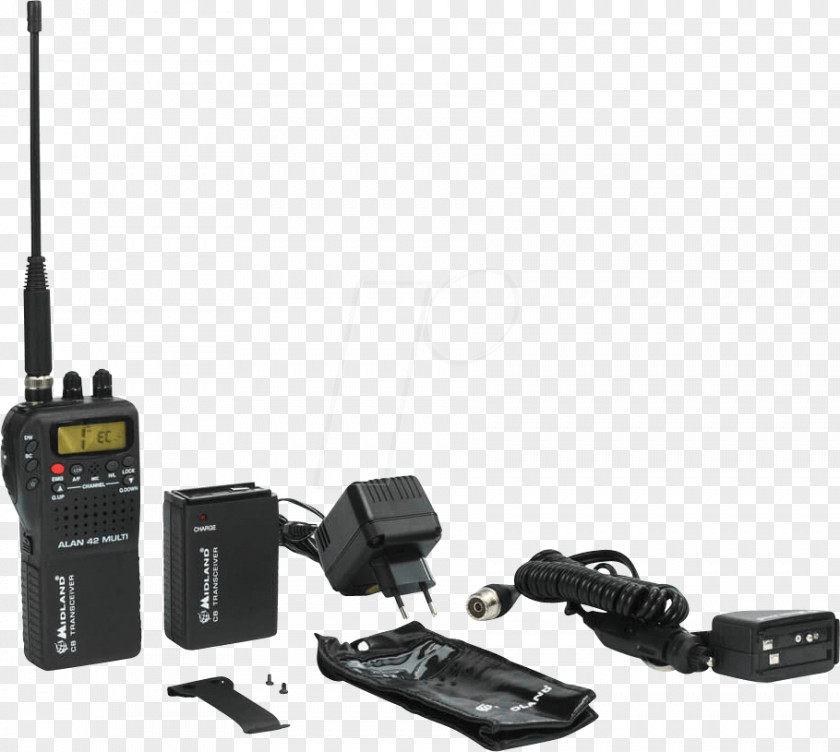 Hand-held Mobile Phone Citizens Band Radio Walkie-talkie Transceiver Frequency Modulation PNG
