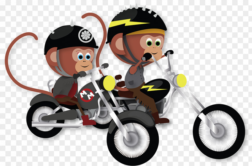 Motorcycle Mimi And Moto: The Monkeys Vehicle Sporting Goods PNG