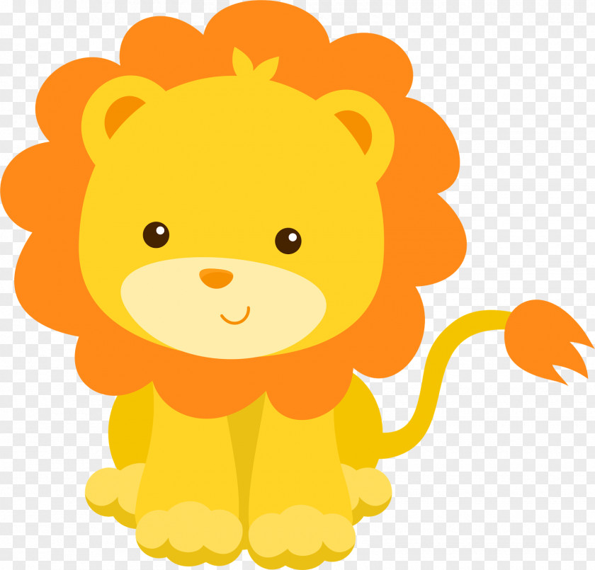 Safari Lion Infant Baby Shower Child Clip Art PNG