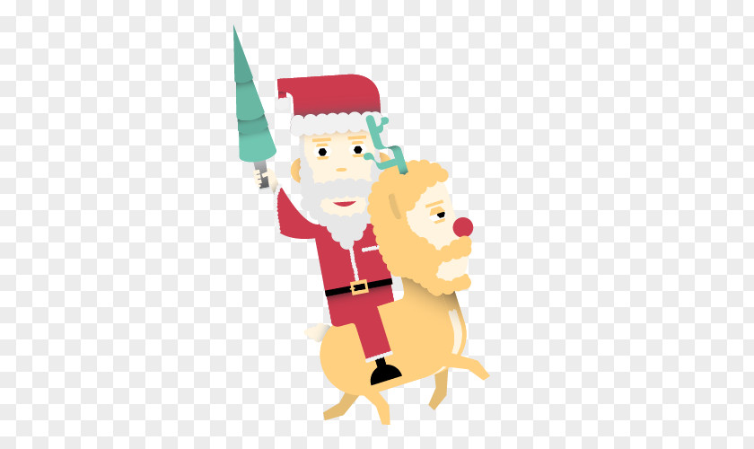 Santa Claus Christmas Ornament Illustration Cartoon Day PNG