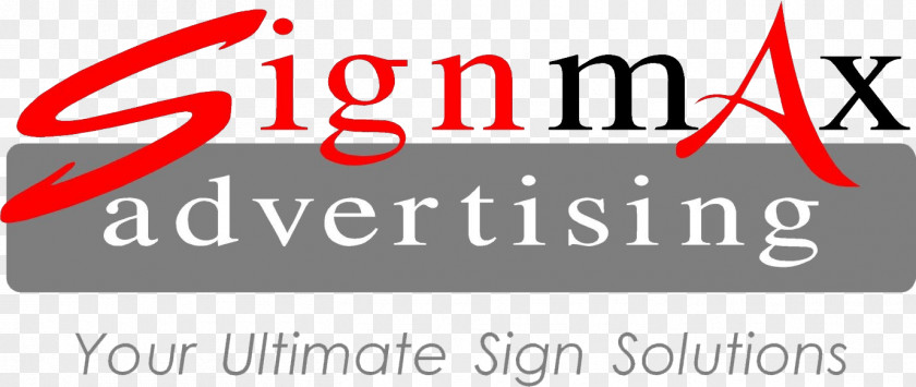 Signmax Advertising Signage Logo PNG