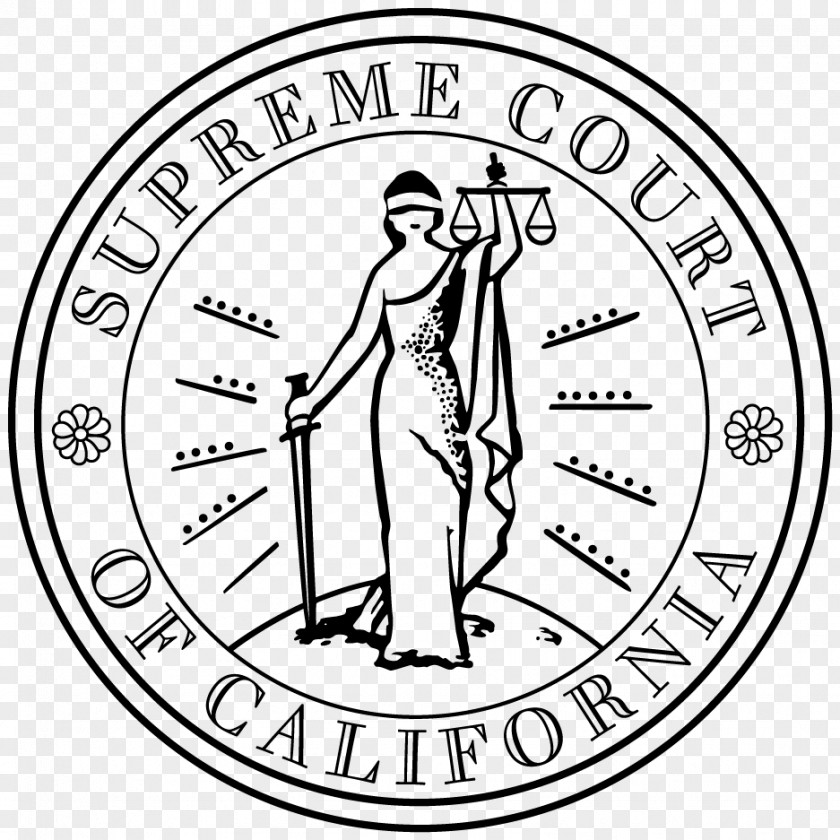 Superior Court Supreme Of California Great Seal State PNG
