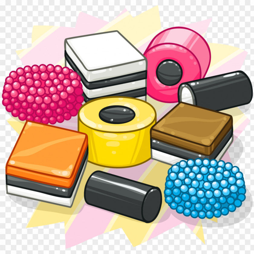 Coconut Clipart Liquorice Allsorts Candy Food Clip Art PNG