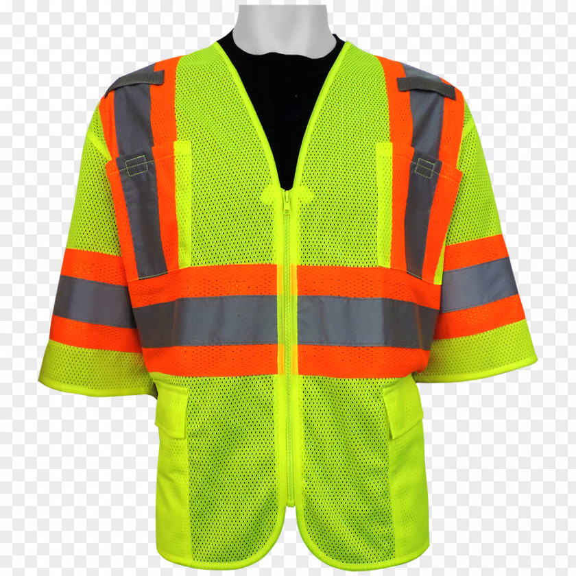 High-visibility Clothing Outerwear Uniform Sleeve PNG