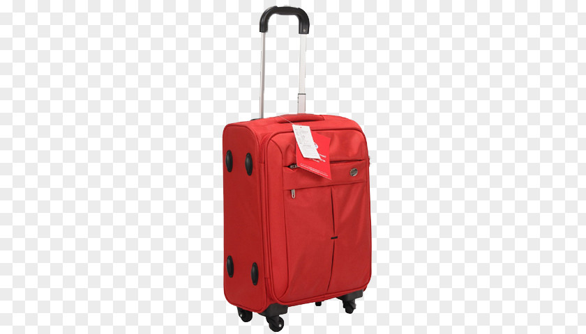 Red American Tourister Luggage Brands Suitcase Hand Baggage PNG