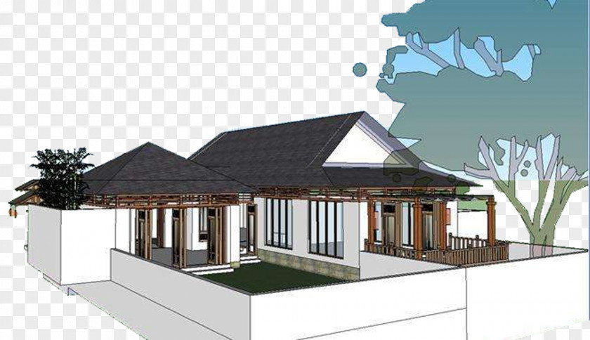 Resort Hotel Renderings Gratis Designer PNG