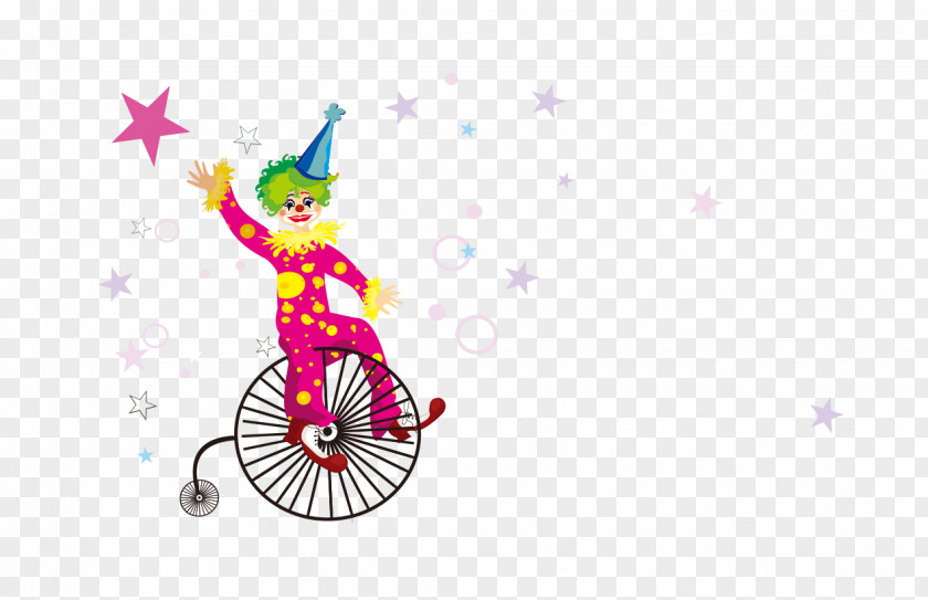 Amusement Park Clown PNG