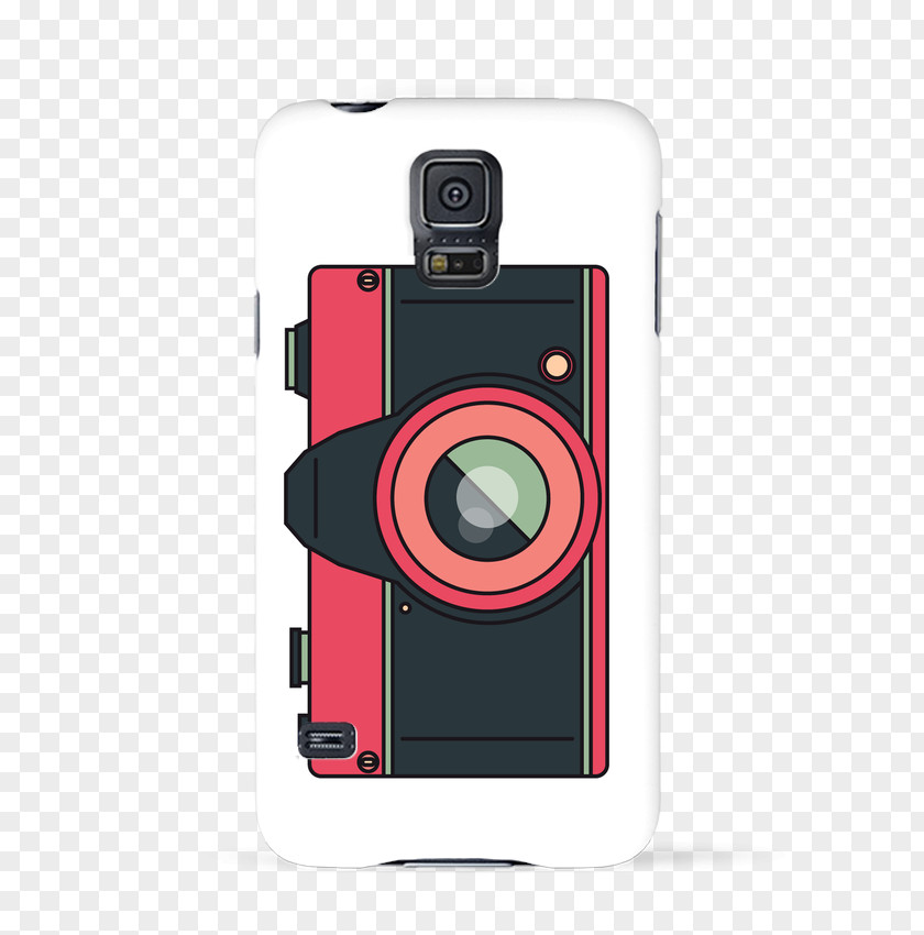 Camera Lens Magenta PNG