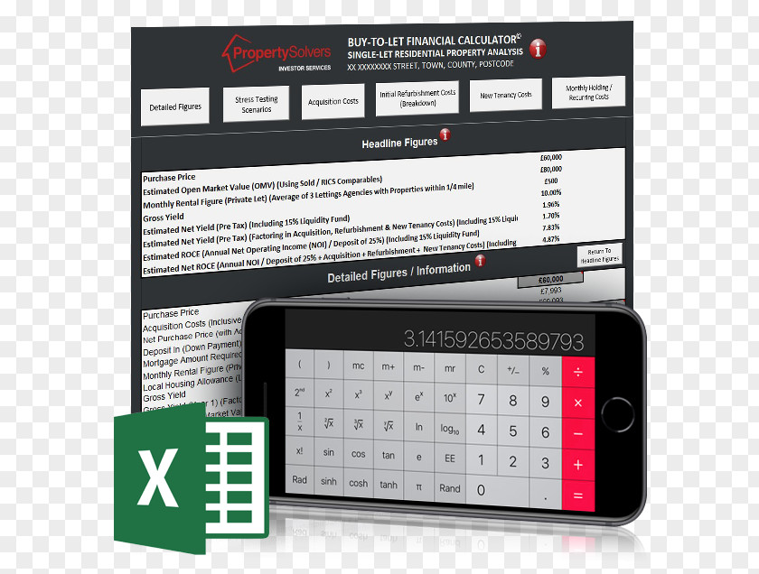 Carrington Mortgage Uk Limited Spreadsheet Buy To Let Investor Investment Microsoft Excel PNG