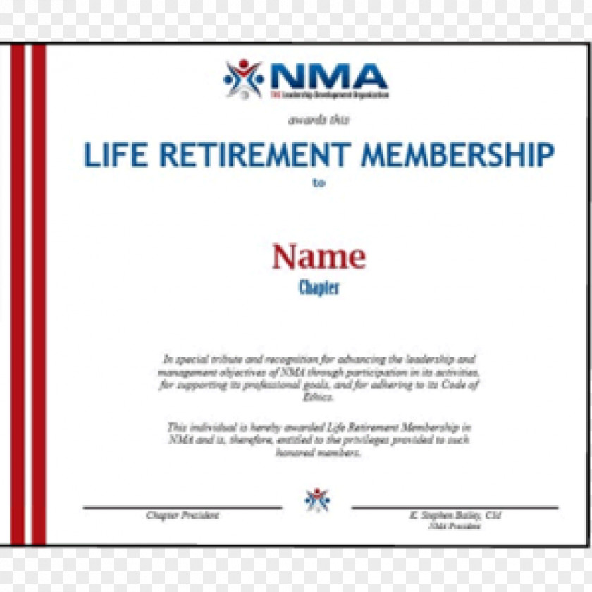 Certificate Of Recognition Railroad Retirement Board Web Page Annuity Document PNG