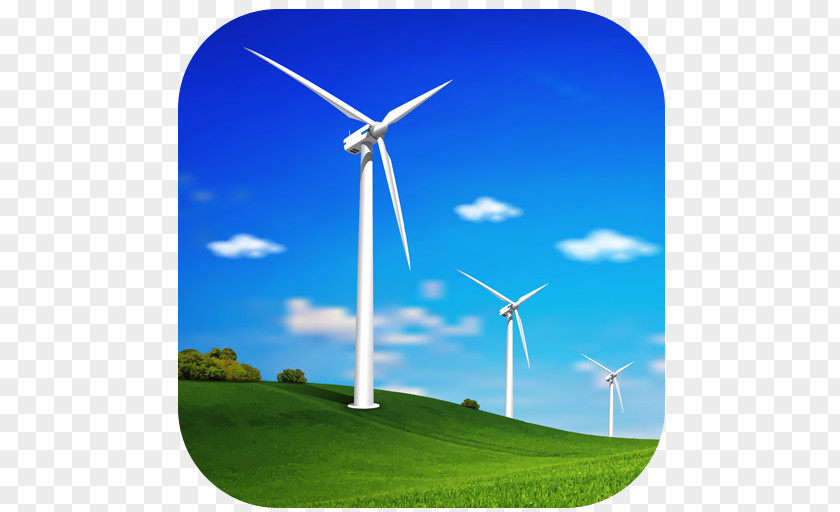 Energy Wind Power Turbine Renewable Windmill PNG