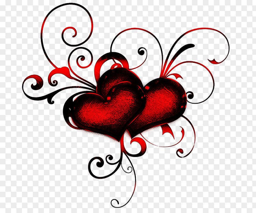 Heart Red Love Ornament PNG