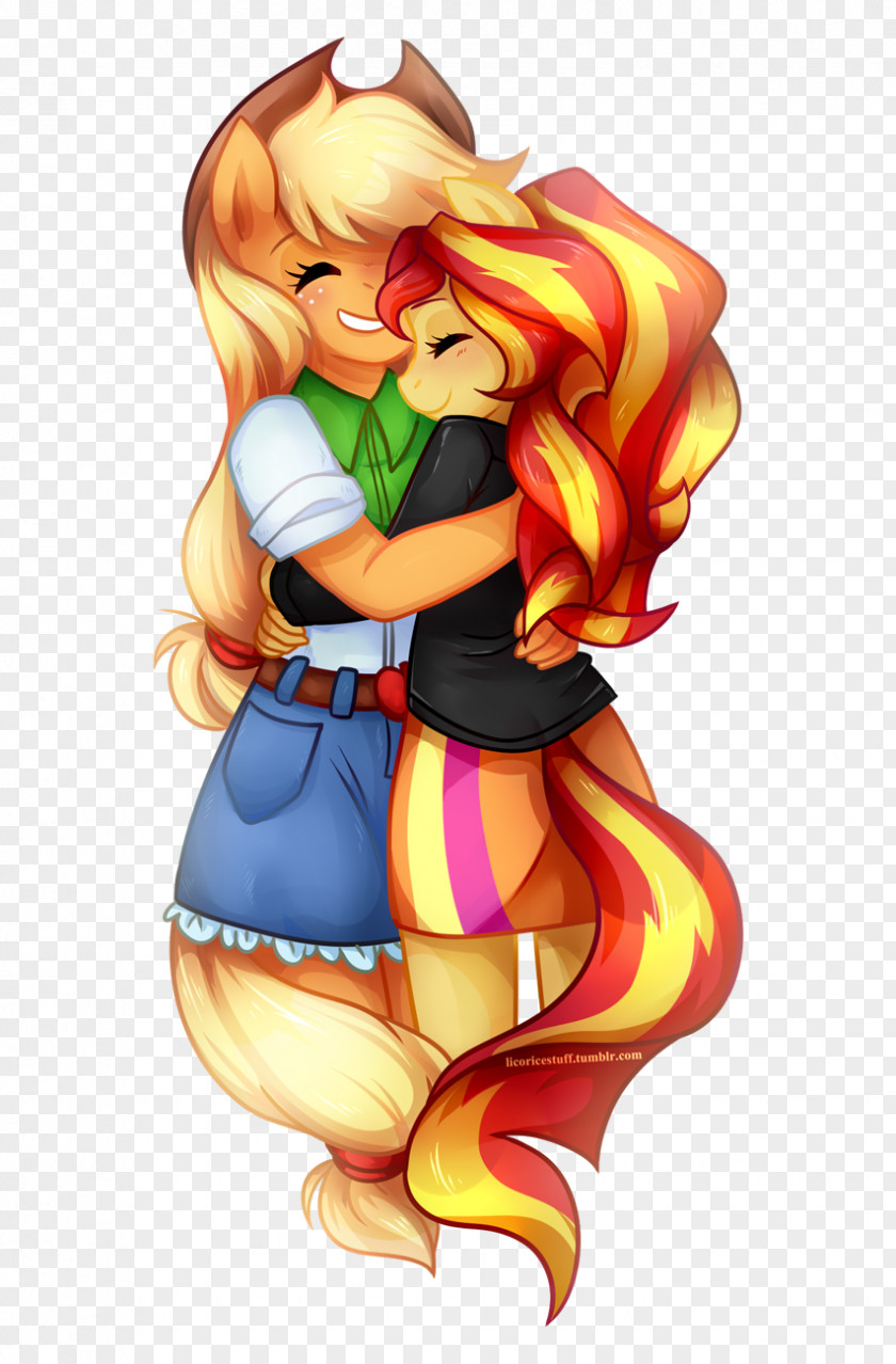 Jesus Hug Applejack Rainbow Dash Sunset Shimmer Pony Fluttershy PNG