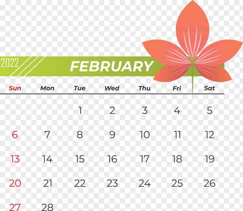 Line Calendar Font Flower Meter PNG