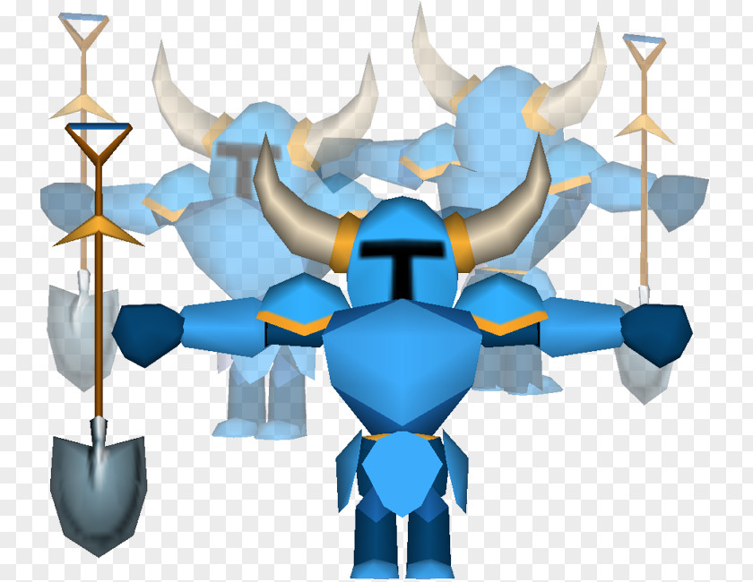 Low Poly Knight Nintendo 64 Shovel Video Games PNG