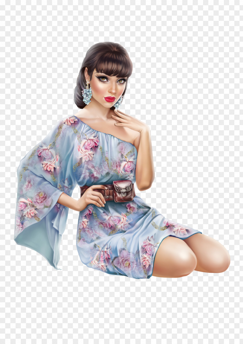 Parasol Woman LiveInternet Clip Art PNG