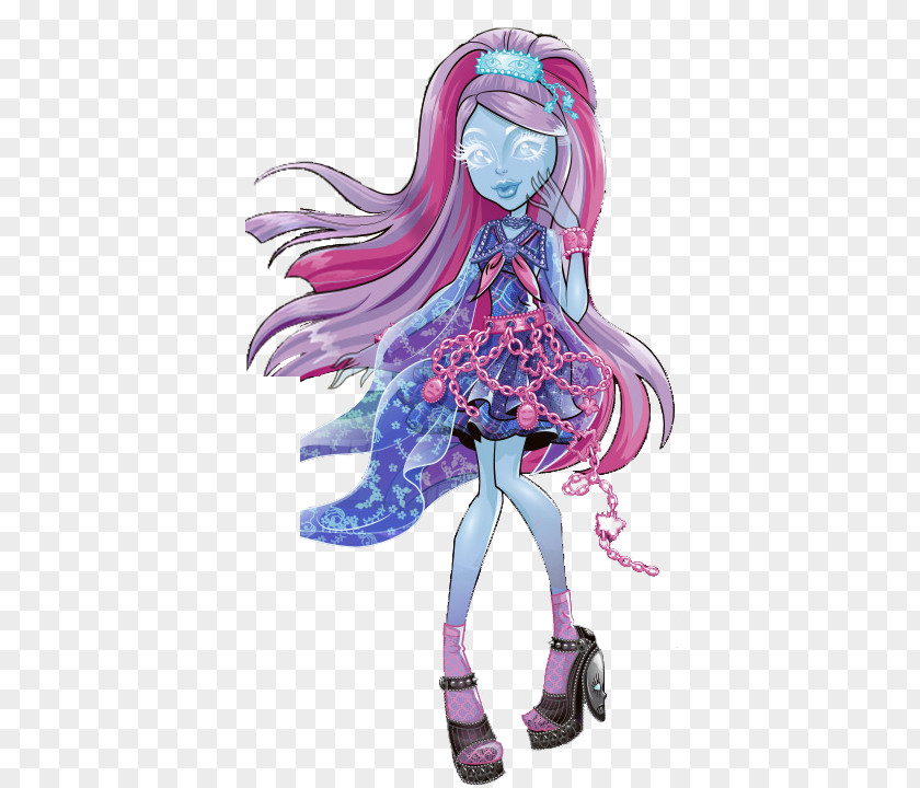 Plastic Doll Ghoul Monster High Haunted Student Spirits Kiyomi Haunterly PNG