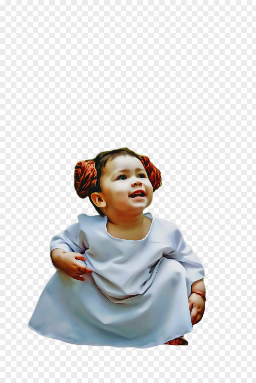 Play Sitting Little Girl PNG