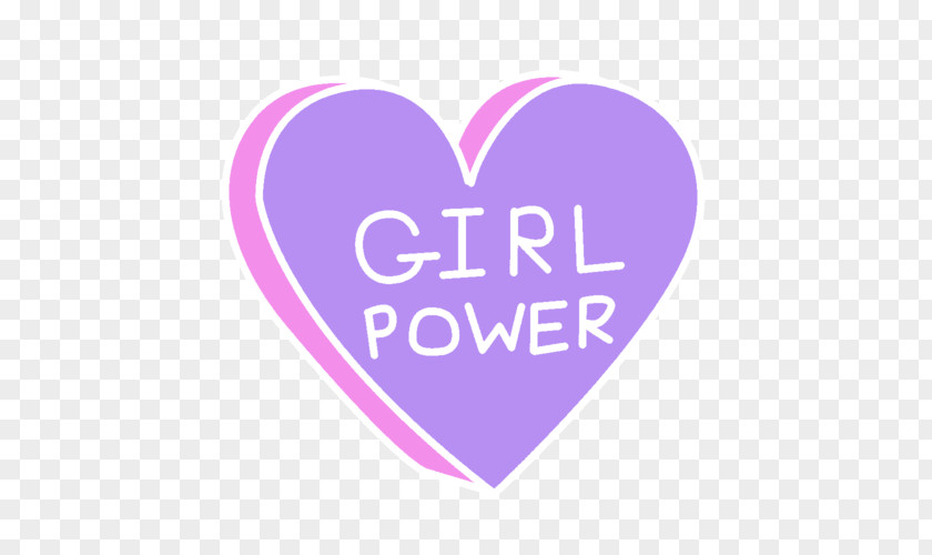 Girl Power Feminism Female Woman Desktop PNG power , girl power, purple heart with text illustration clipart PNG