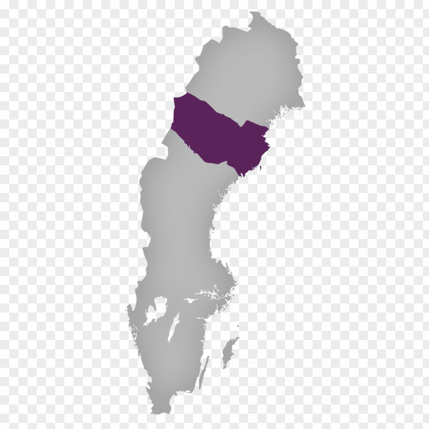 Map Sweden Vector PNG