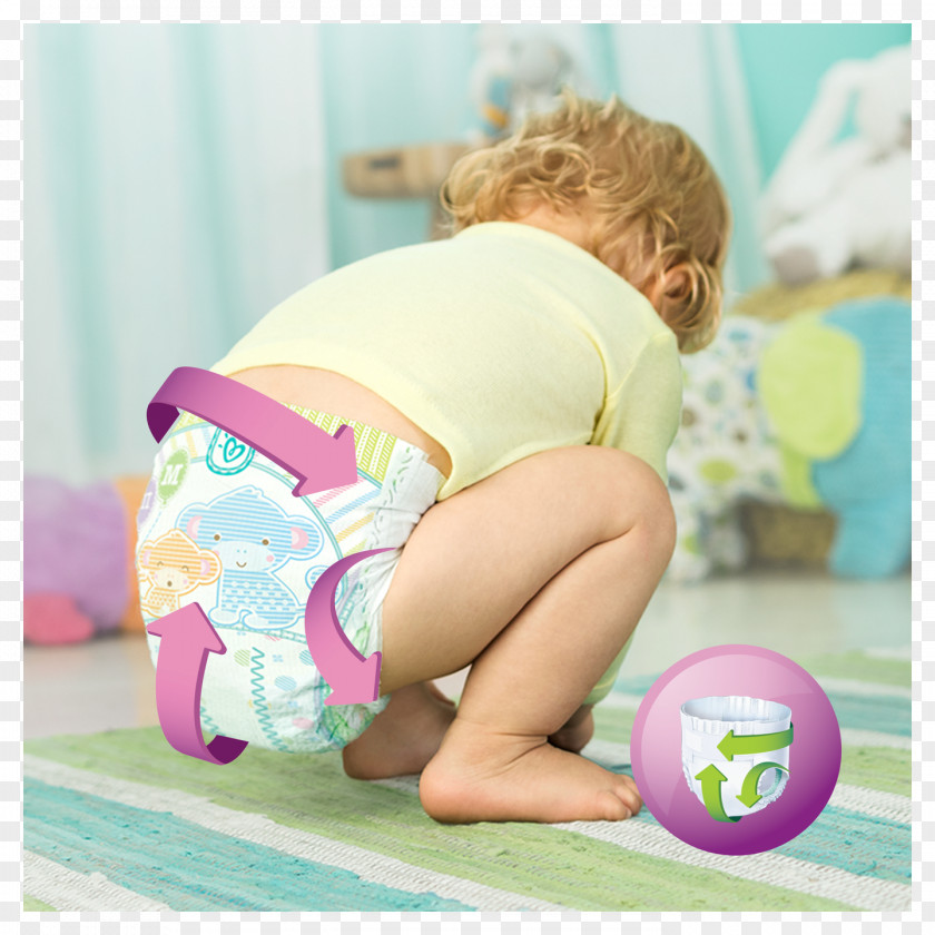 Pampers Pulling Pants Xl72 Piece Male And Female B Diaper Baby-Dry Training Infant PNG