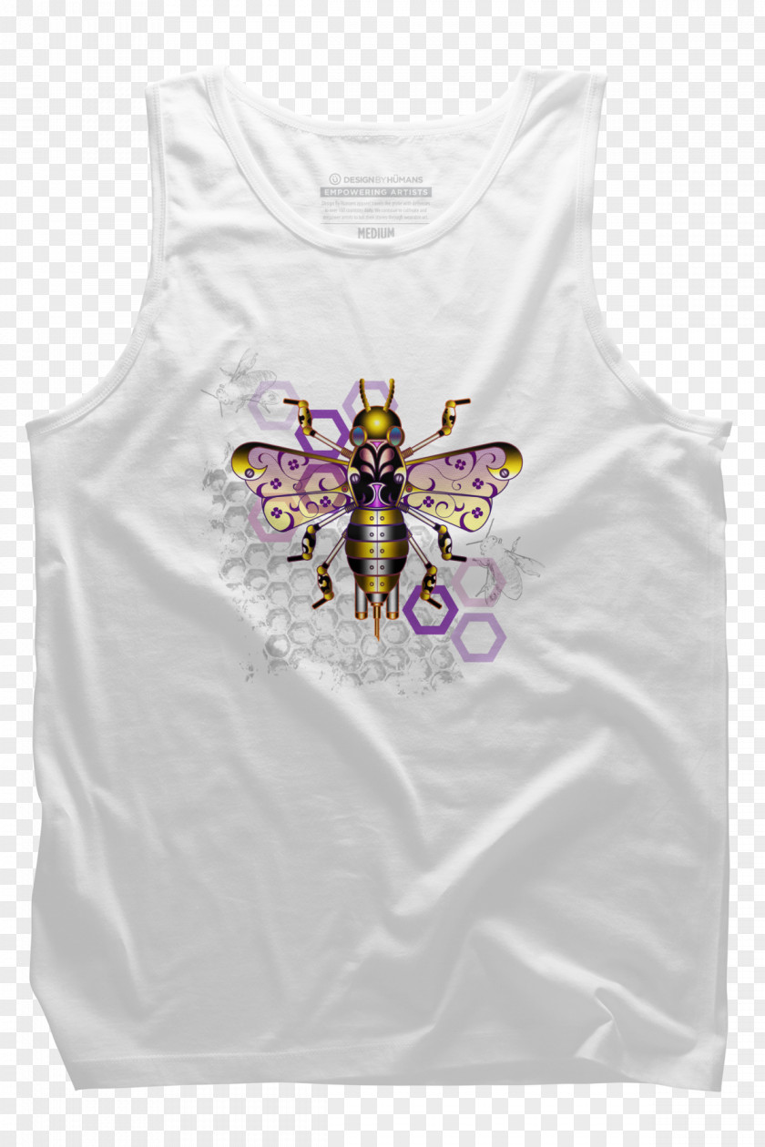 T-shirt Sleeveless Shirt Outerwear Insect PNG