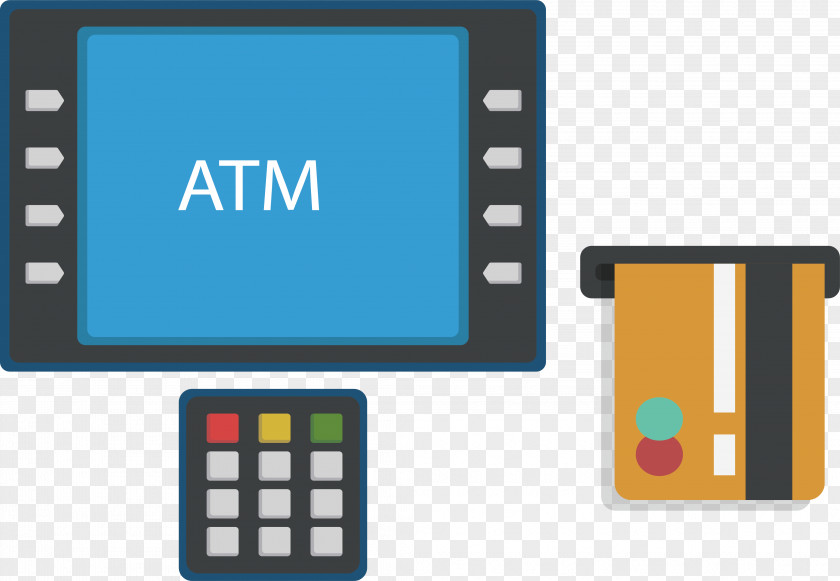 ATM Automated Teller Machine Money Vending PNG