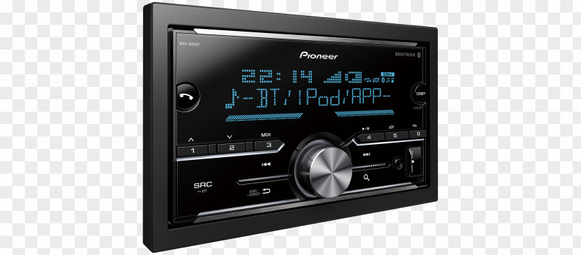 Bluetooth Vehicle Audio ISO 7736 Automotive Head Unit Pioneer Corporation Radio Receiver PNG