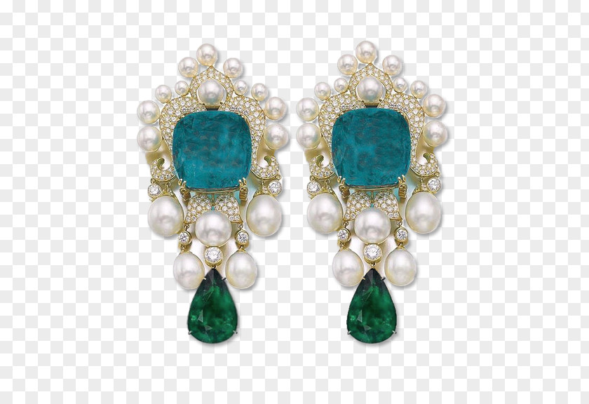 Jewellery Pearl Earring Turquoise Emerald PNG