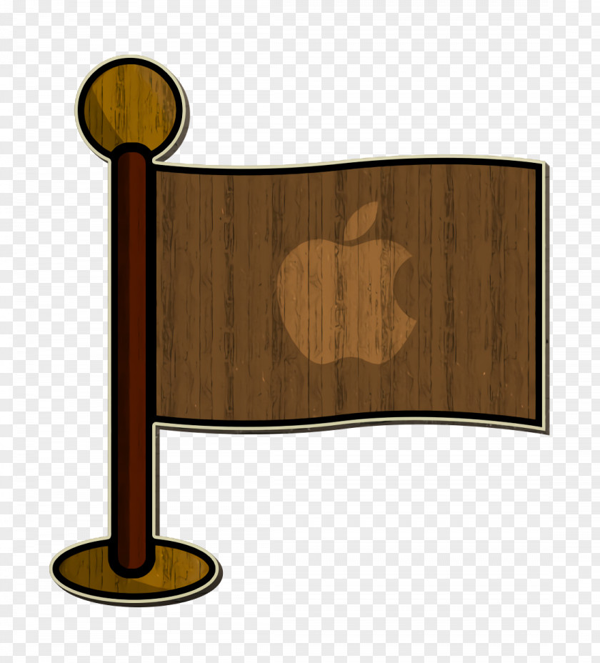 Rectangle Social Icon Apple Flag Media PNG