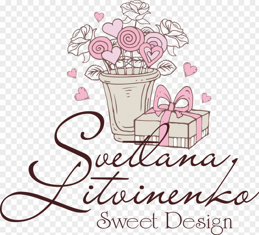 Sweet Art Cut Flowers Floral Design PNG