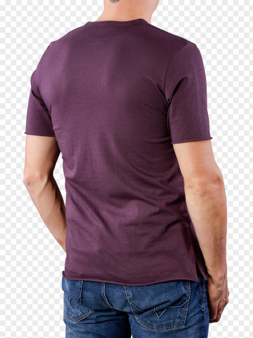 T-shirt Long-sleeved Dress Shirt Jeans PNG