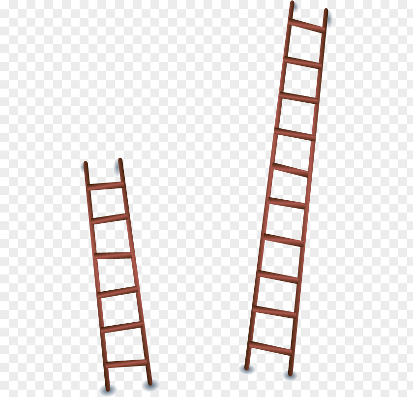 Vector Painted Ladder Stairs Industry PNG