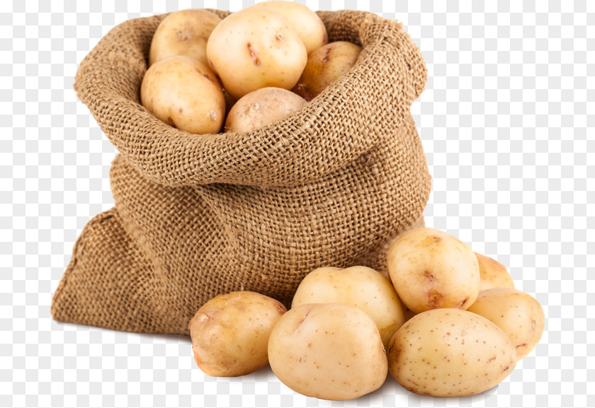 Baked Potato Gunny Sack Varieties Russet Burbank Stock Photography PNG