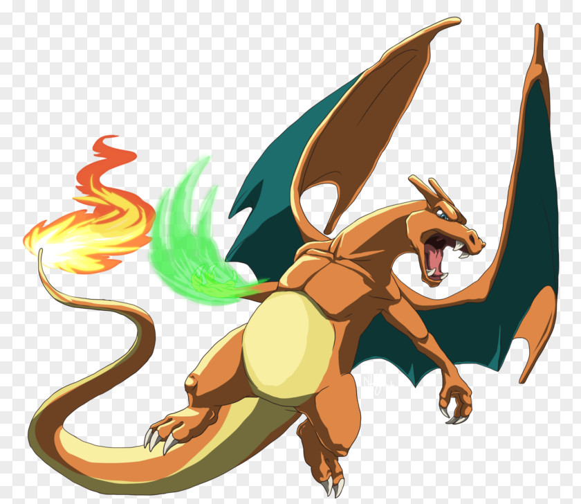 Pokemon Charizard Art Pokémon Dragon PNG