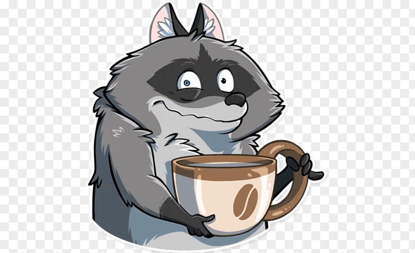 Raccoons Sticker Whiskers Telegram Rodent PNG