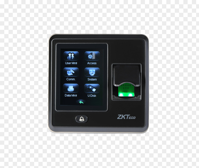 Time And Attendance Zkteco Access Control Fingerprint Biometrics PNG