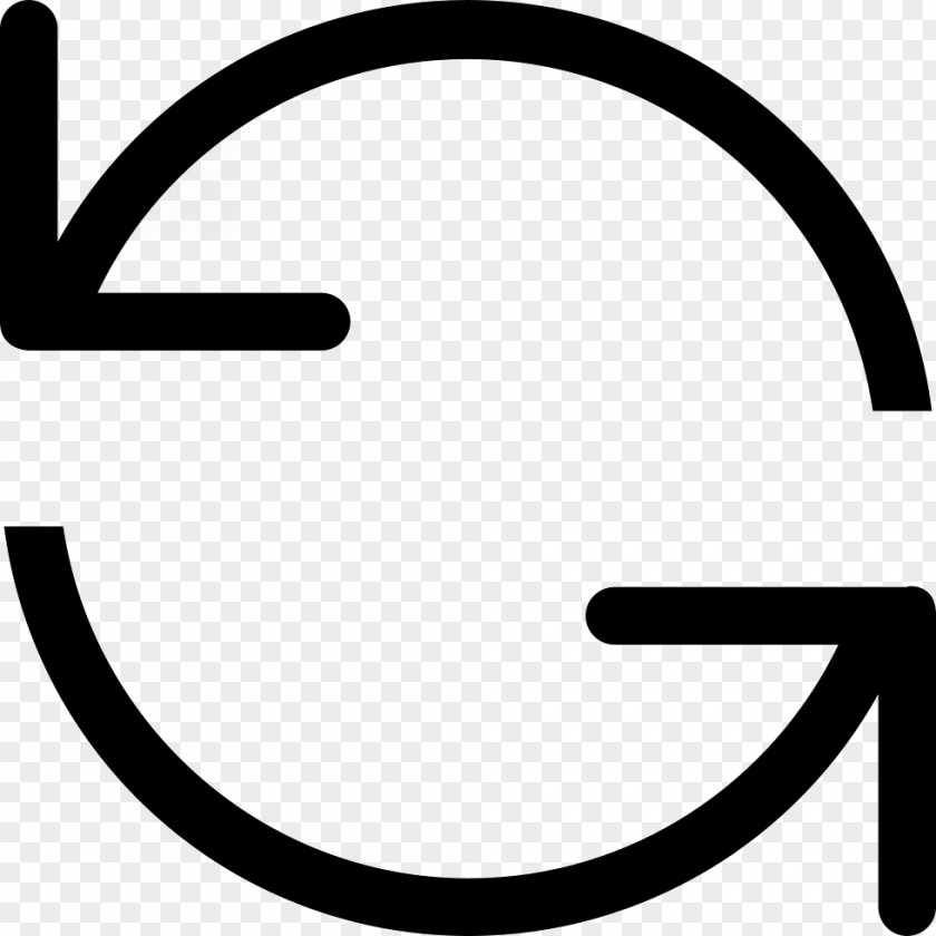 Arrow Clockwise Rotation Symbol PNG