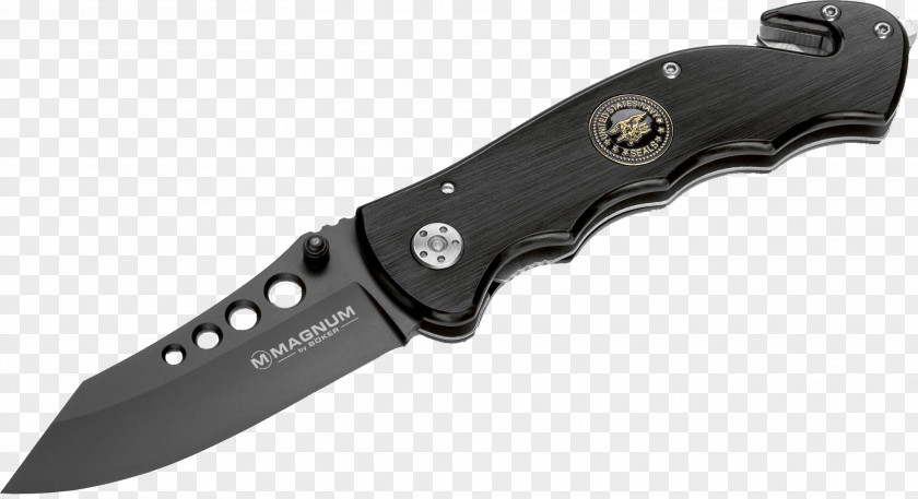 Knife Pocketknife Blade Tool Magnum USN Seals 01MB856 PNG