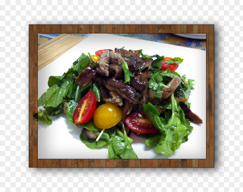 Salad Spinach Vegetarian Cuisine Leaf Vegetable Recipe Garnish PNG